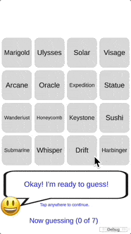 VectorNames guessing a clue